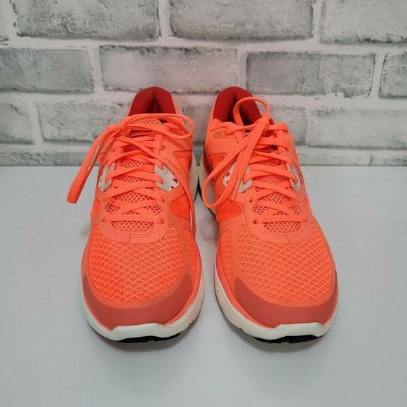 Nike 454315-860 Womens Size 8.5 Lunarglide 3 Orange‎ Lace Up Running Shoes - Picture 3 of 9